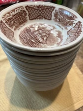 Fair Winds Fruit Bowls by Alfred Meakin 5.25"  Staffordshire England