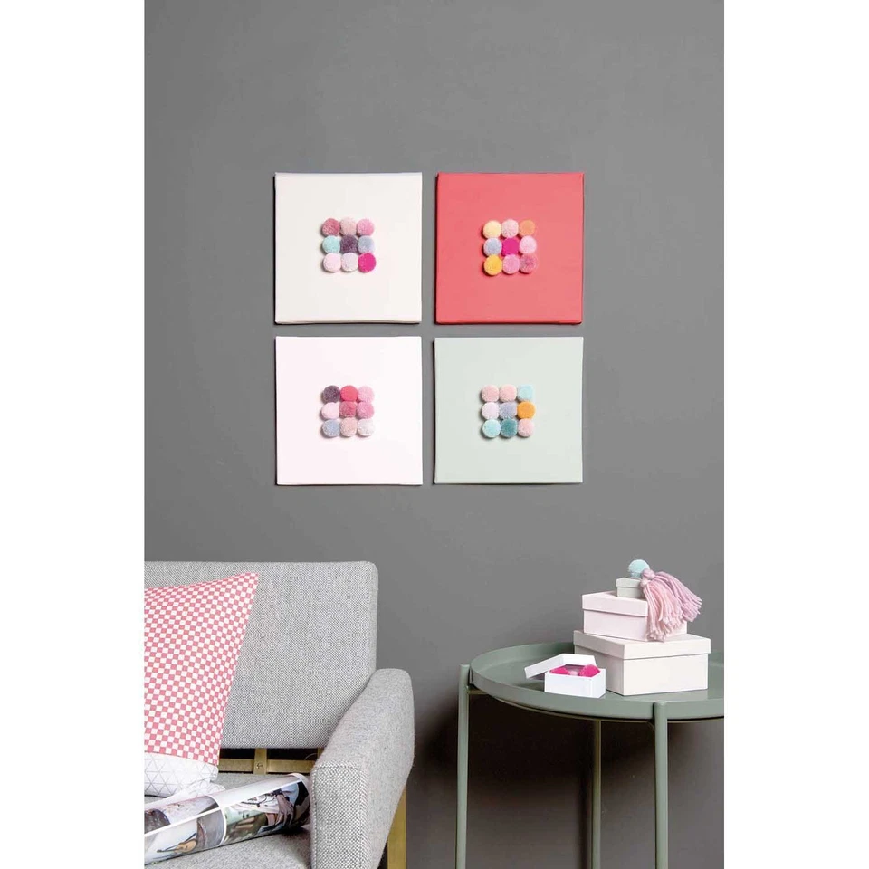 RICO MADE BY ME GARN-POMPON Set (24 St.) Farbauswahl - Bild 2 von 4