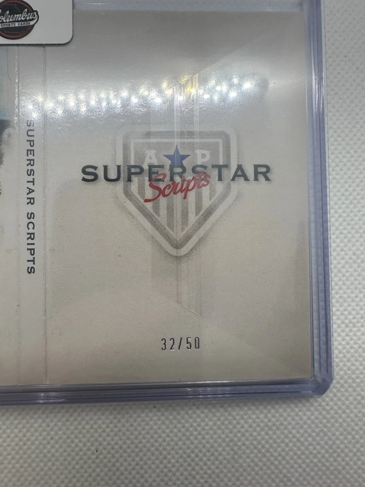 2023 Panini Booklet Roberto Alomar Joe Carter Numbered 32/50 Auto - Image 3 of 3