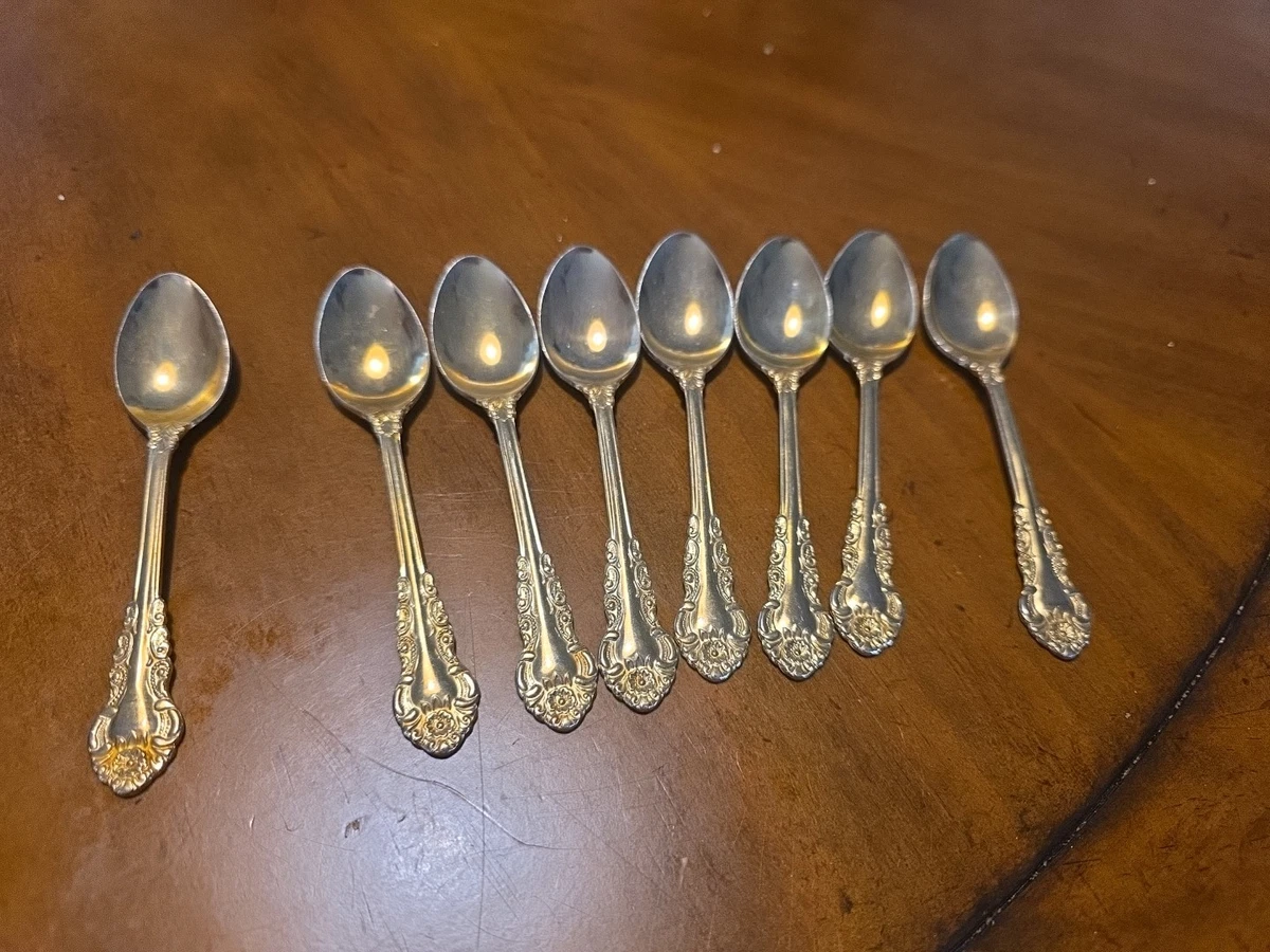 Gold Demitasse Spoons In Collectible Flatware & Silverware for