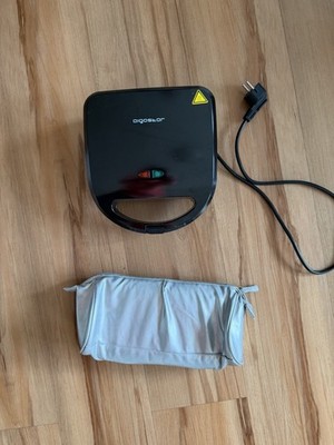 Sandwichmaker 3 in 1, Sandwichtoaster, Kontaktgrill, Waffeleisen 3 in 1, 3 Abneh