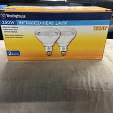 Westinghouse 03977 250 Watt R40 Infrared Heat Lamp Floodlight Bulb