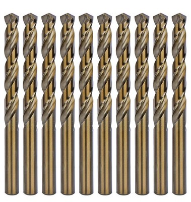 HSS Cobalt Drill Bit 3/16 in. HSS Co M35 Jobber Length Twist Drill Steel Meta...