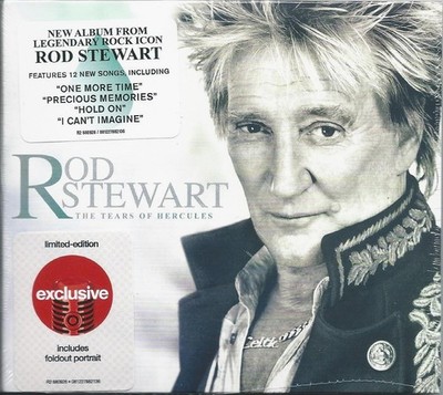 ROD STEWART The Tears of Hercules SEALED CD limited edition Target Exclusive