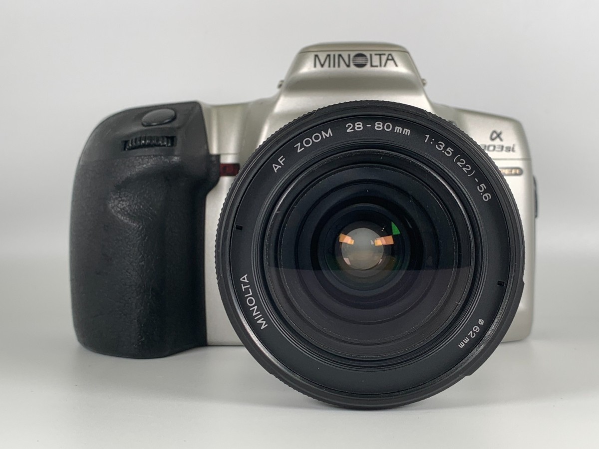 Minolta Maxxum STsi Alpha 303si Super 35mm Film Camera w/ AF 28