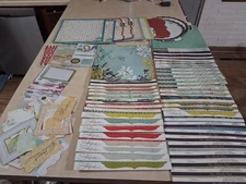 My Mind's Eye So Sophia Big Lot. Scrapbook Vintage New Wysiwyg