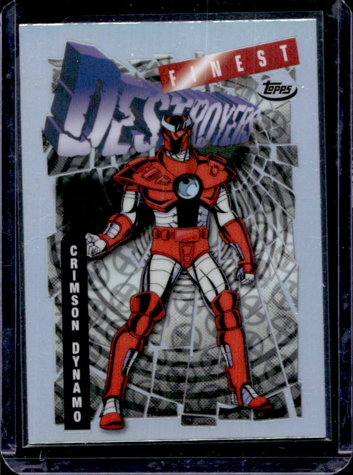 2025 Topps Finest X-Men '97 Crimson Dynamo Refractor #71