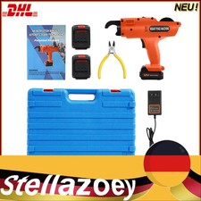 Automatische Drahtbindemaschine Rebar Drahtbinder und 1 Bindedrahtrollen Orange