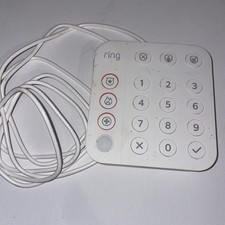 Ring Alarm Keypad Gen 2 Model 5AT2S7 Z-Wave White Untested