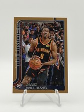 2025-26 Topps Jalen Williams Gold #/2025 Thunder