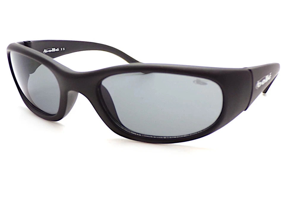 Bolle Beaumont Enfants Soleil 4-8 Ans Noir Avec Gris Foncé Verres 10779 - Photo 1/4