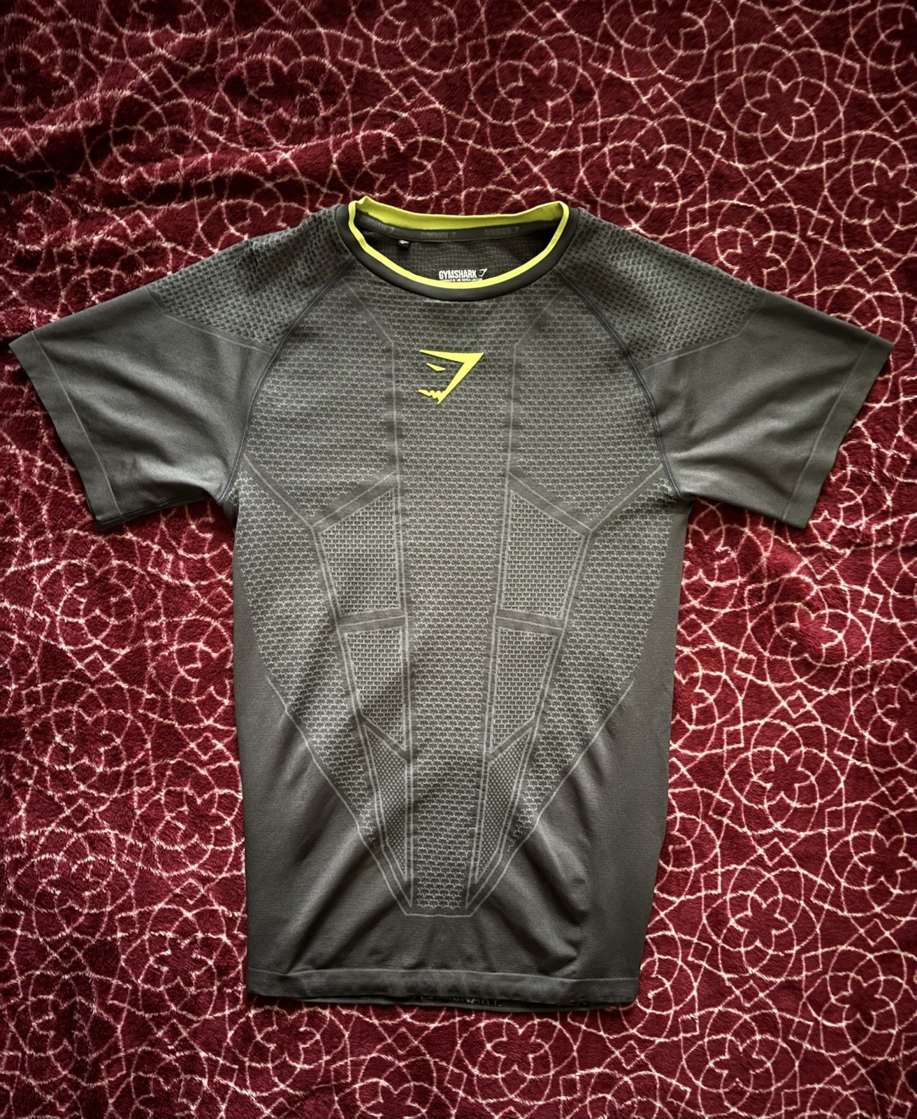 Gymshark OG Onyx V1 Green T-Shirt - David Laid Edition, Medium