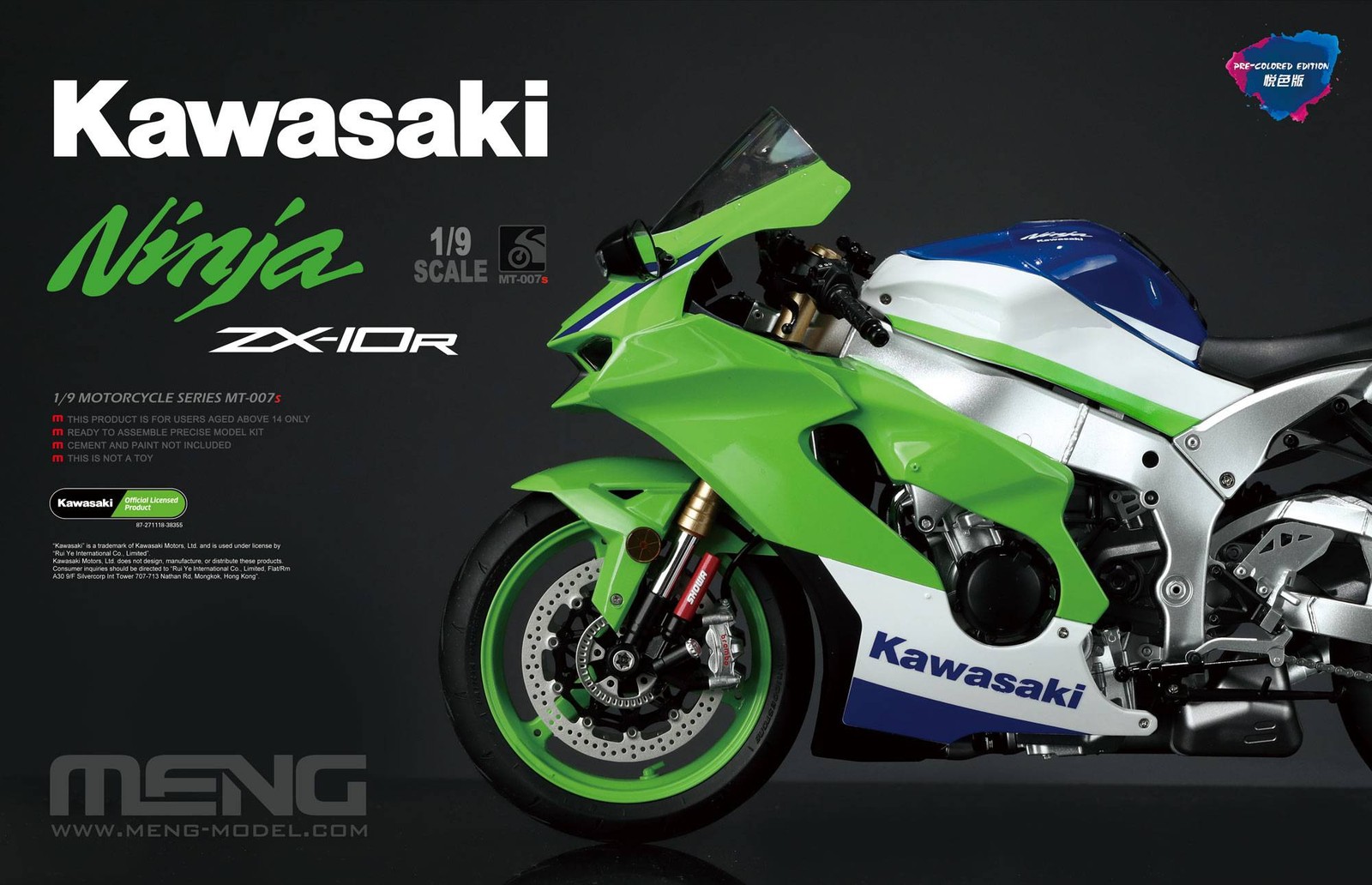 Kawasaki Ninja ZX-10R Pre-Coloured Edition