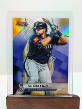 2025 Bowmans Best GOLD REFRACTOR /50 Cal Raleigh 55 Mariners 