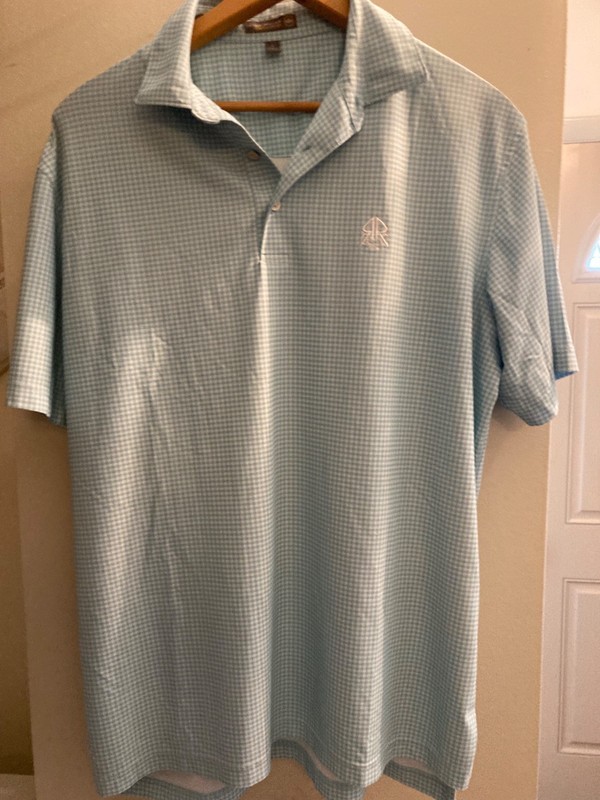Peter Millar golf shirt Rolling Road Golf Club, Maryland