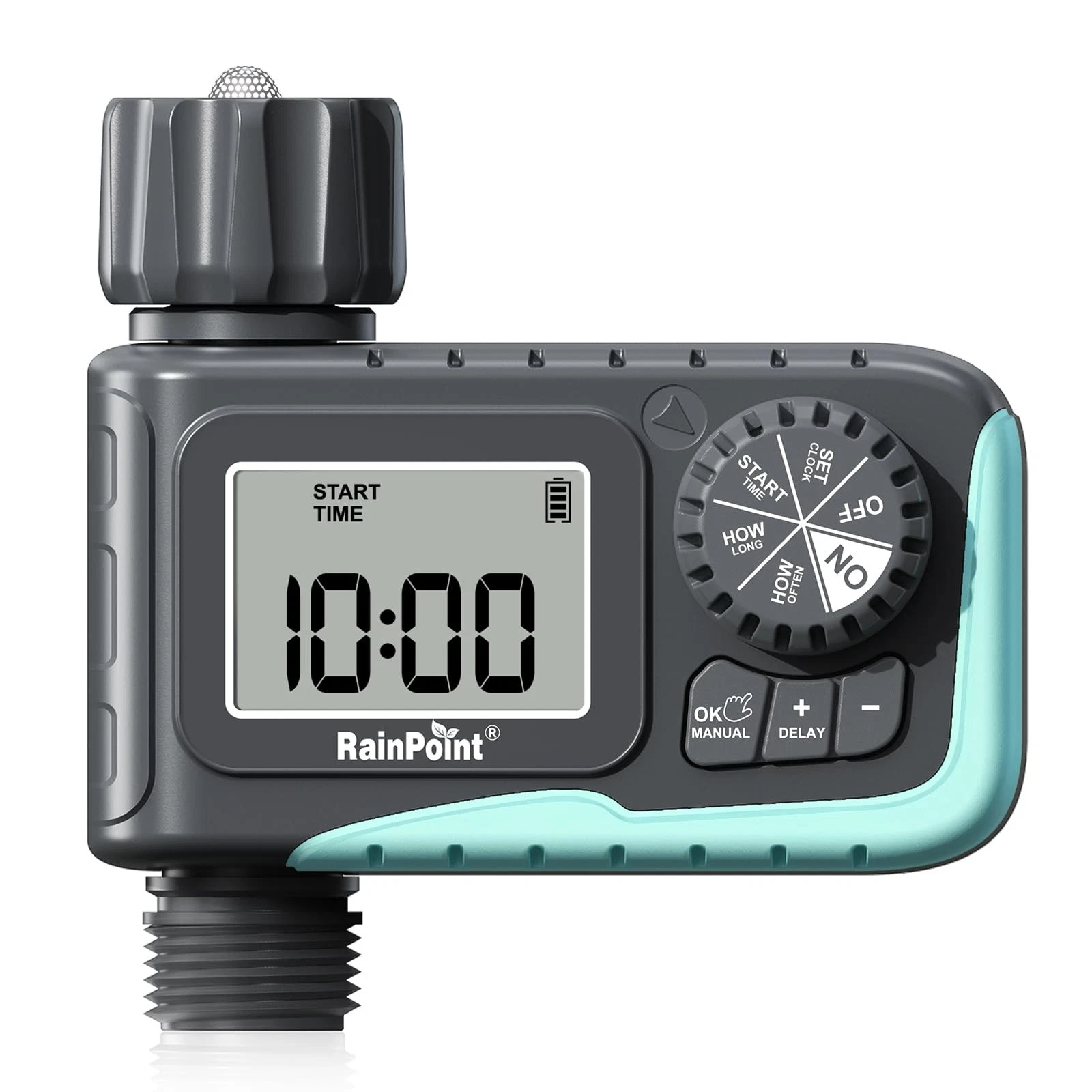 RAINPOINT Sprinkler Timer Programmable Water Timer for Garden Hose Outdoor