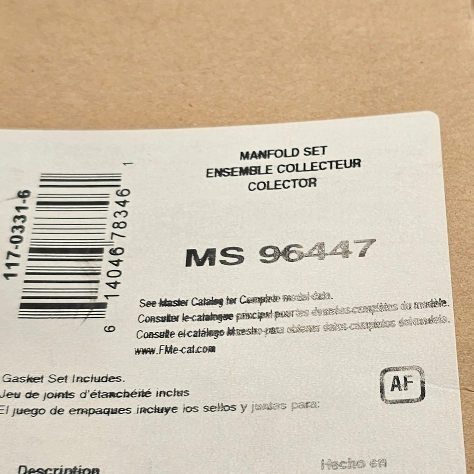 Fel-Pro MS 96447: Junta de colector de escape para 01-05 Acura Honda Civic EL Foto 3 de 4