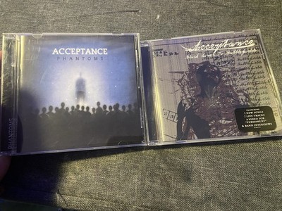 Acceptance Phantoms / Black Lines To Battlefields CDs LOT OF 2. VG Condition