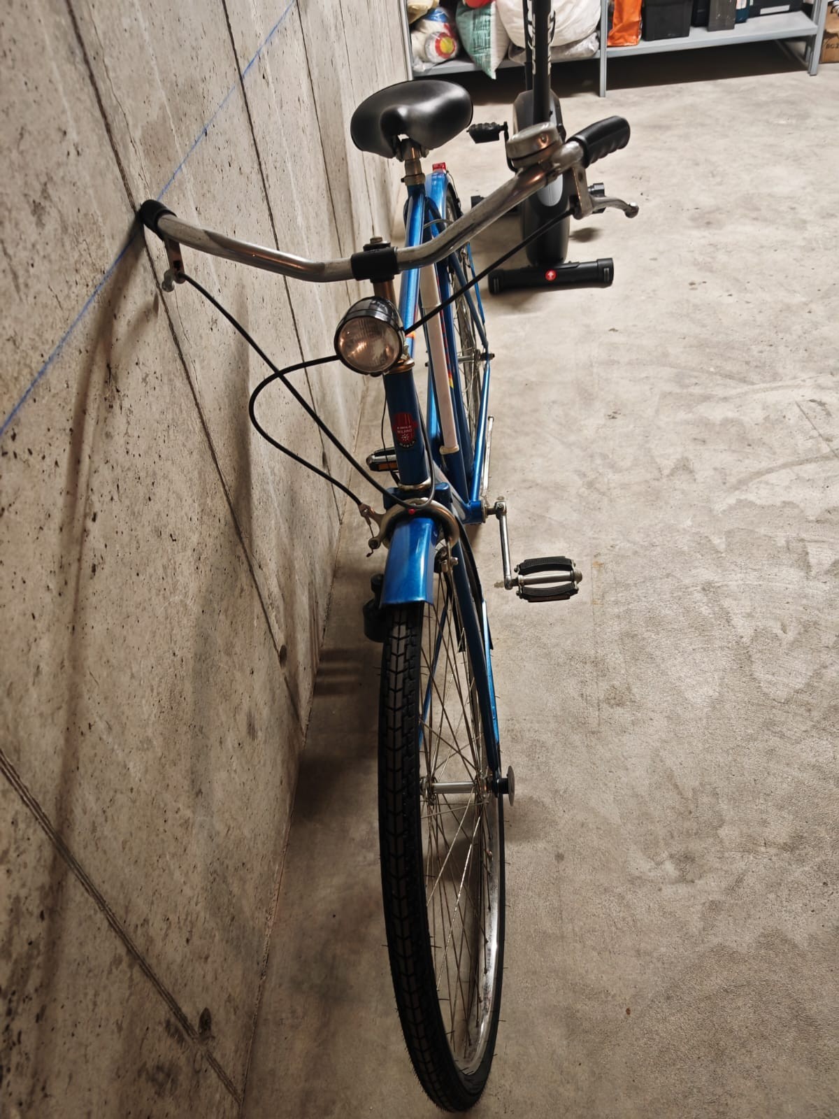 Bici Vintage AIROLG 28'' Uomo Blu – Perfettamente Conservata — foto 4