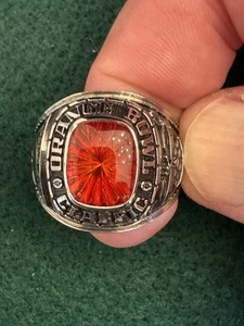 1980 Florida State Seminoles FSU Orange Bowl  Ring Player Version