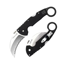 Cold Steel Tiger Claw 3" S35VN Razor-Sharp Blade 6" Easy-to-Grip G-10 Handle...