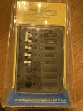 Blue Sea Systems 8027 Traditional Metal Panel - AC Main + 6 Positions