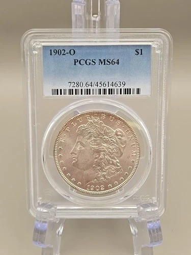 1902-O Morgan Silver Dollar $1 - PCGS MS64