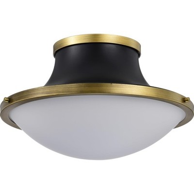 Nuvo Lighting 60/7906 Lafayette Flush Mount Matte Black