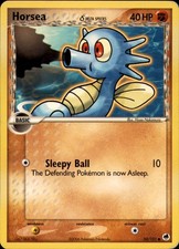 Horsea 50/101 Common Dragon Frontiers Pokemon Lightly Played