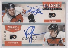 2012 Classics Signatures Classic Combos Duos /100 Rick Tocchet Tim Kerr Auto 2d8