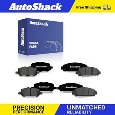 Front Rear Premium Ceramic Brake Pads for 2009-2016 Toyota Venza