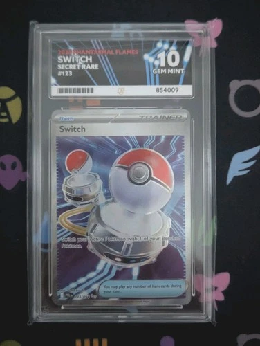 Switch [123/094] Phantasmal Flames Ultra Rare Ace Grade 10