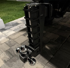 Adjustable Trailer Hitch10 Drop Hitchfits 2.5 Receiver Tri-ball 18500 Lbs Adjustable Trailer Hitch10 Drop Hitchfits 2.5 Receiver Tri-ball 18500 Lbs