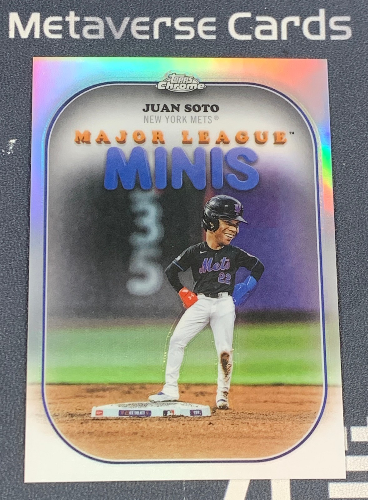 2025 Topps Update Series Chrome Juan Soto Major League Minis Mets