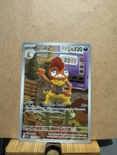 Pokémon TCG Scrafty Card 139/086 White Flare Illustration Rare English