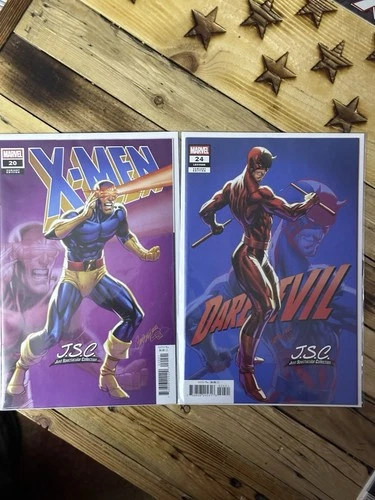 X-MEN #20 & DAREDEVIL #24 J SCOTT CAMPBELL CYCLOPS VARIANT