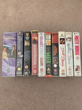 Collection of 10x classic 80s/90s films/TV series on VHS video