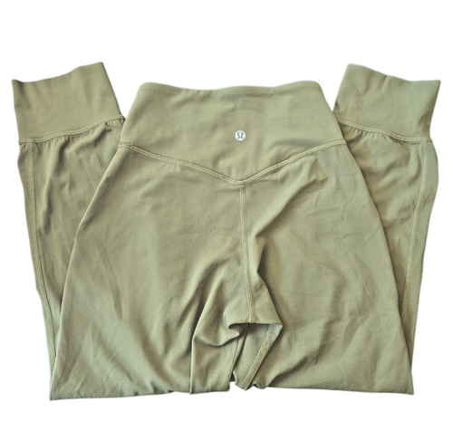 Lululemon Align High-Rise Cropped Jogger Women's Size 0 Bronze Green - Picture 7 of 9