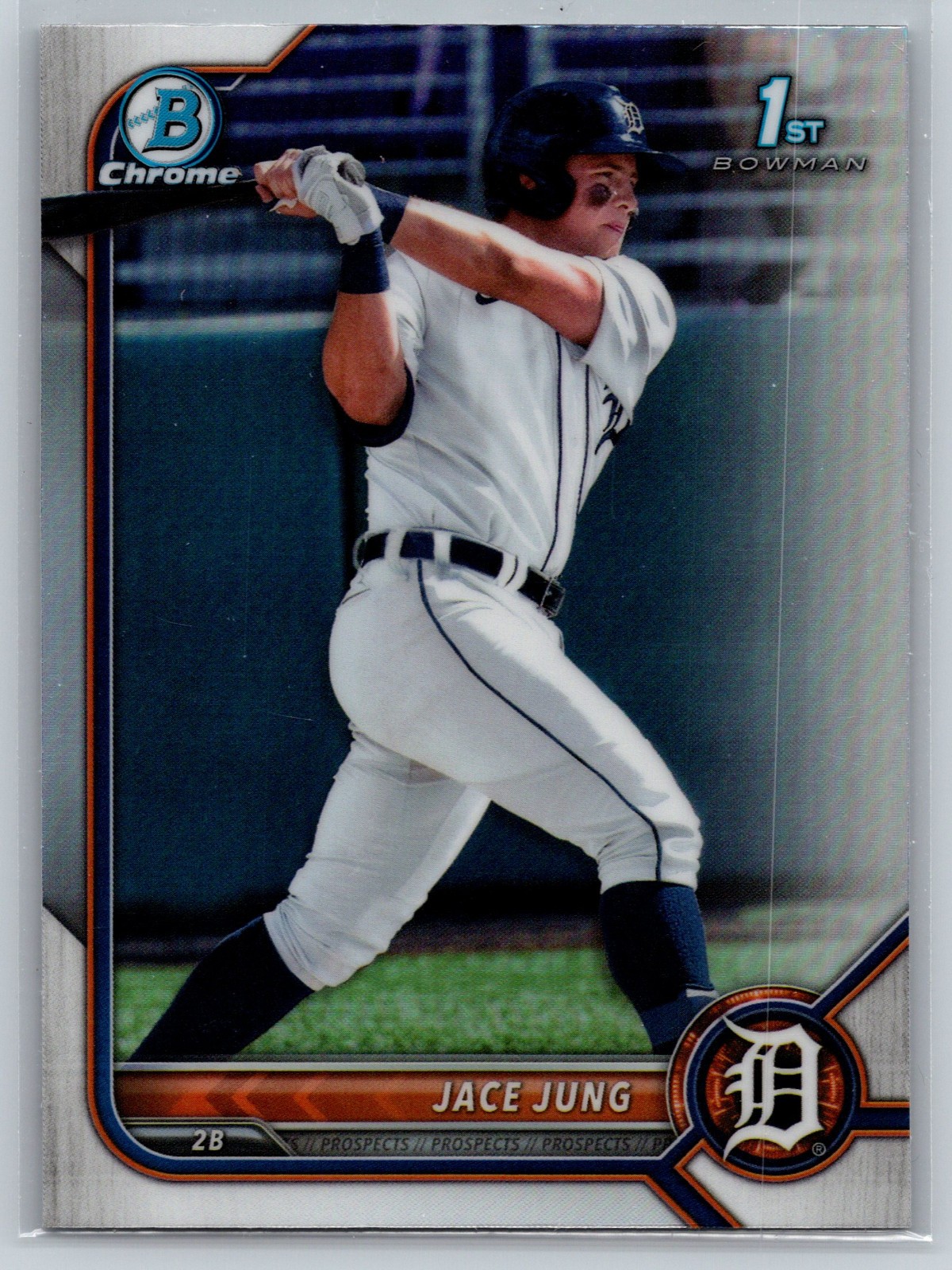 2022 Bowman Draft #BDC-15 Jace Jung Chrome Refractor