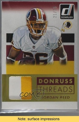 2015 Panini Donruss Threads Prime 21/25 Jordan Reed #DT-JR READ 0gd
