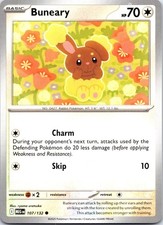Buneary 107/132 Common Mega Evolution Pokemon NM