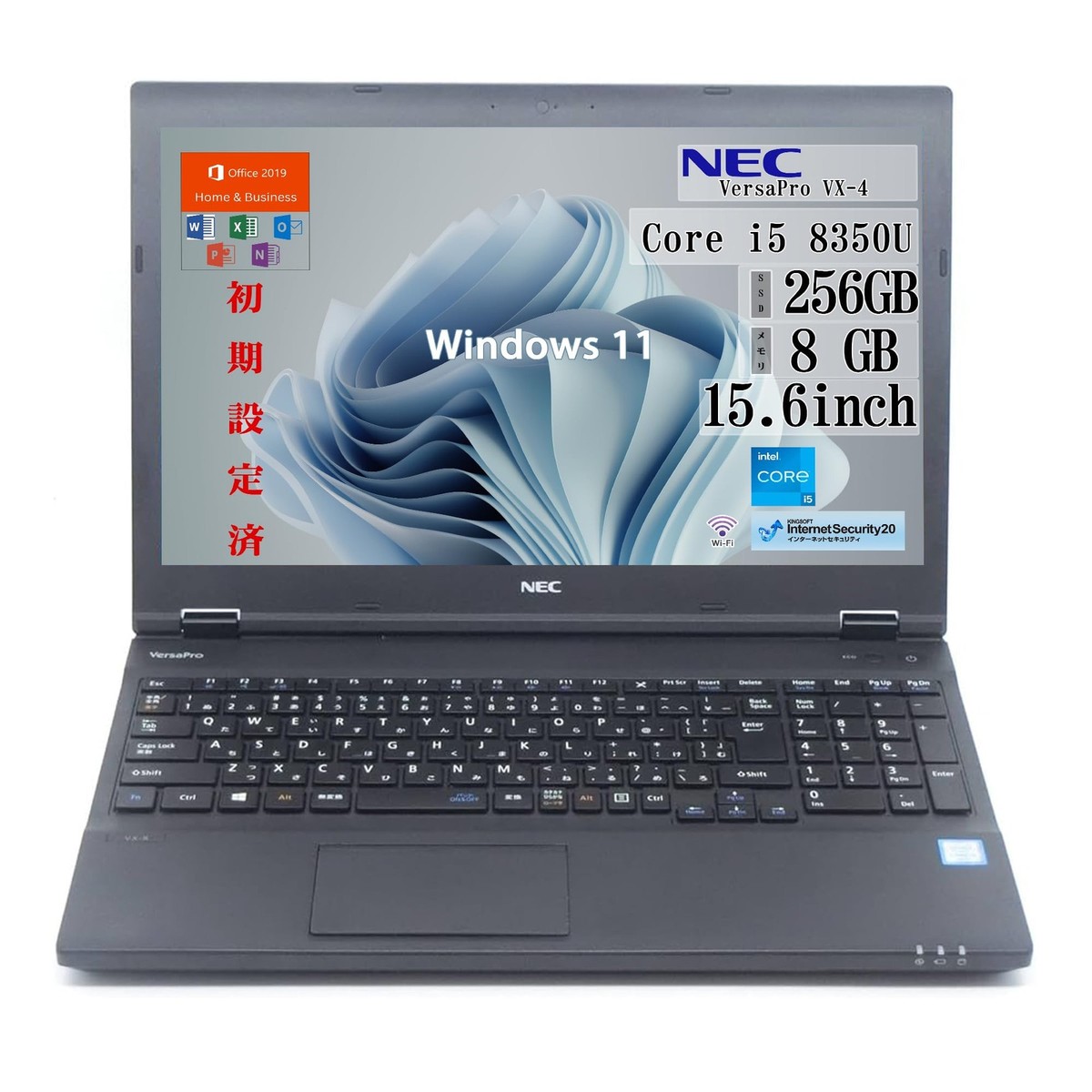 バッテリー新品★ 15.6 NEC ノートPC VersaPro VX-2 Core i5-8350U windows11 pro 16GB SSD512GB カメラあり オフィス (B212) VersaPro NEC VX-2 PC-VKM17XZG2 第8世代 Core i5 8350U 1.70GHz