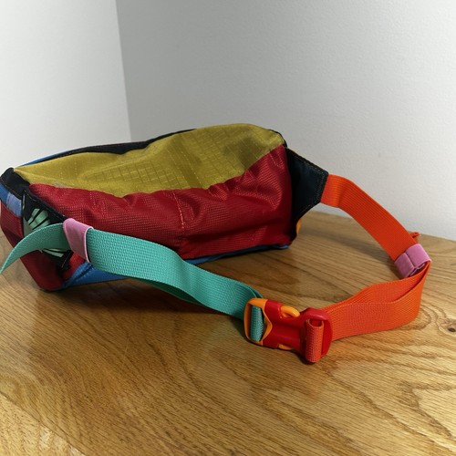 NEW Cotopaxi Bataan 3L Fanny Pack Del Dia Belt Bag Colorblock Retro Vibes Hike - Picture 6 of 13