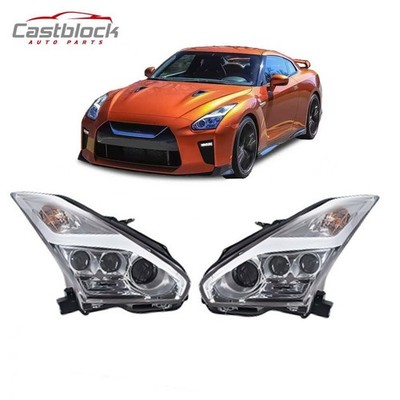 For 2009-2023 Nissan R35 GTR GT-R Full LED Headlights Left side, right side