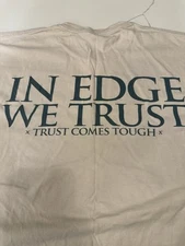 Straight Edge XL Shirt In Edge We Trust 