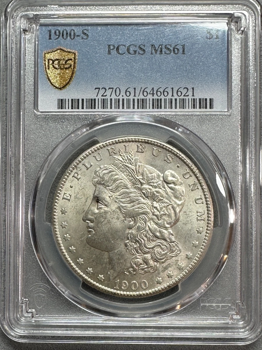 MS 61 Graded 1900 Year Morgan US Dollars (1878-1921) for sale | eBay