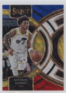 2023 Panini Select Premier Level Tri-Color Prizm Keyonte George #109 Rookie RC