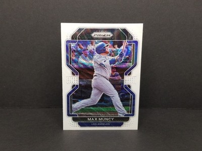 2022 Panini Prizm #42 Max Muncy, Dodgers - White Wave Prizm Parallel Insert