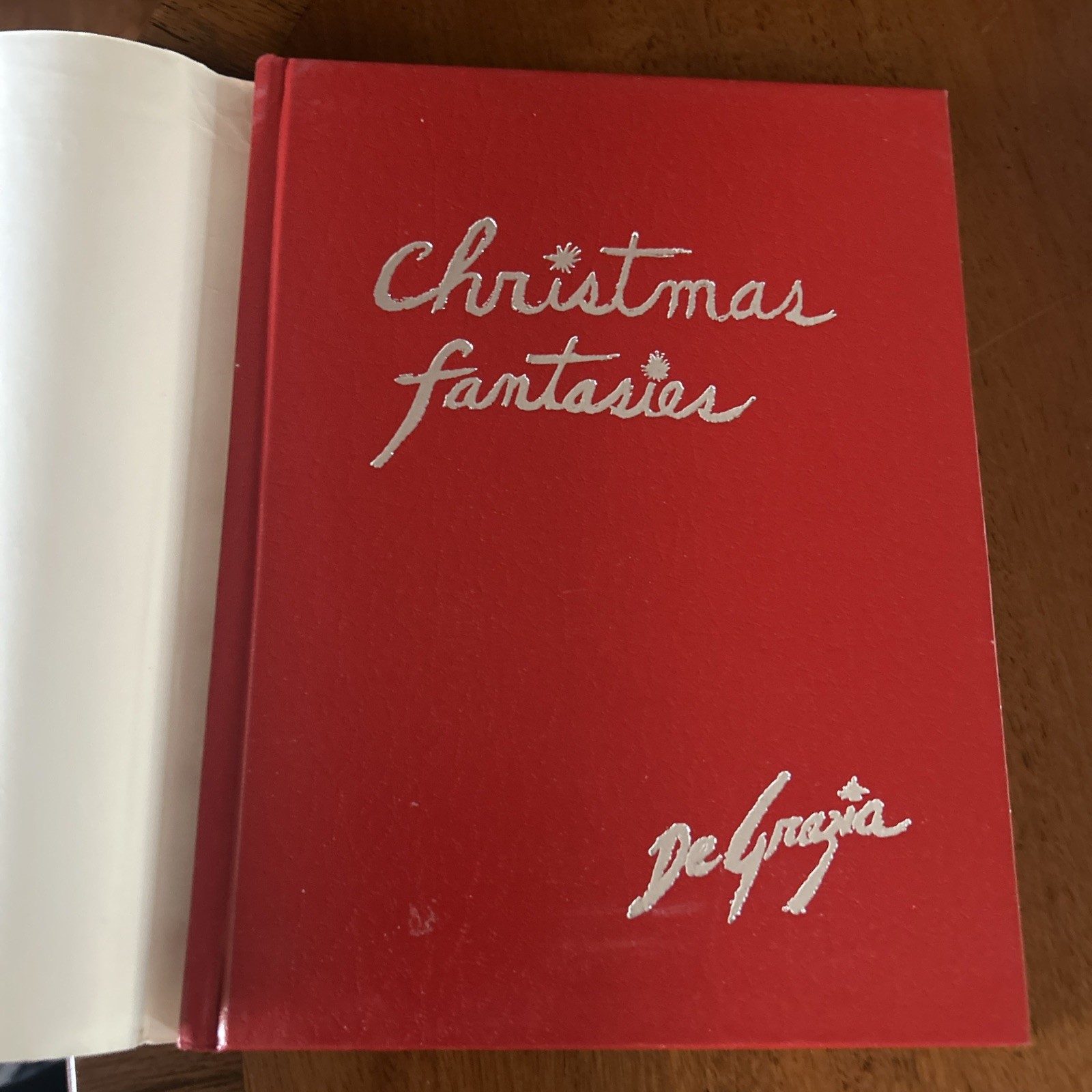 CHRISTMAS FANTASIES by De Grazia. 1st Ed HCDJ VG+