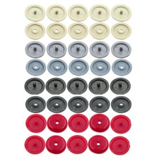 5 Pairs Car Universal Seat Belt Stopper Button Limit Safety Buckles Retainer